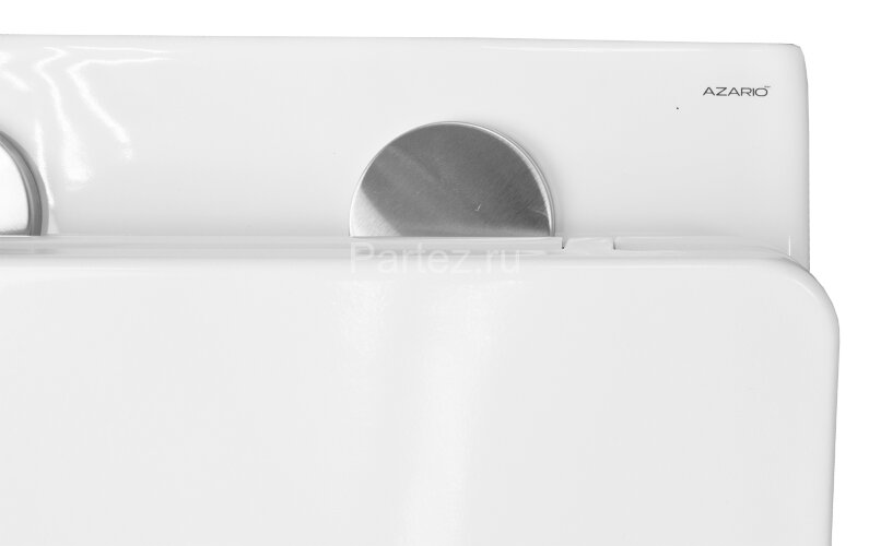 Унитаз подвесной Azario Fora 520х350х370 безободковый с сидением микролифт (AZ-0067)