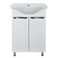 Комплект тумба Стиль- 50 500х310х870 с раковиной Basic 50 (CS00070391)