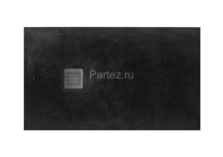 Душевой поддон Roca TERRAN 1200x700 с сифоном и решеткой, черный (AP1014B02BC01400)