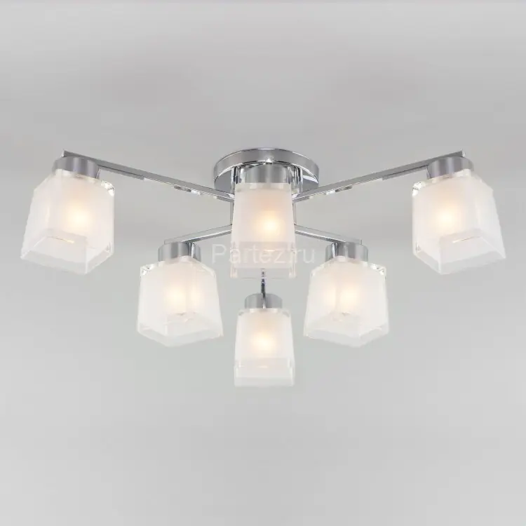 Потолочная люстра Eurosvet 30162/6 хром