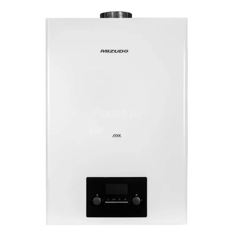 Котел газовый MIZUDO MAESTRO ONE M44ТL настенный, 1 конт., OPT, без трехход.клап., закр.кам.сгор.