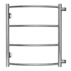 Полотенцесушитель водяной AZARIO VERONA 500/600 4 секции, боковое подключение, 1", хром (AZ04556)