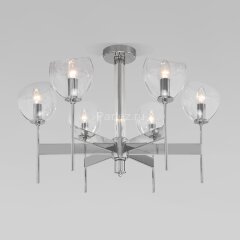 Потолочная люстра Eurosvet 60130/6 хром Smart