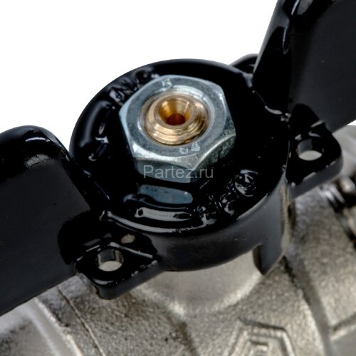 Кран шаровой полнопроходной НР/НР бабочка 1/2" Stout