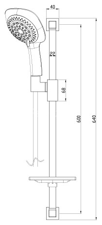 Душевой гарнитур Lemark LM8068C
