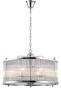 Подвесная люстра Crystal Lux TADEO SP6 D600 CHROME/TRANSPARENTE