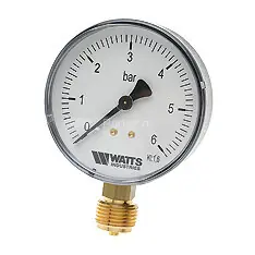 Манометр рад. MDR 50/6х1/4"
