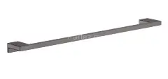 Полотенцедержатель Hansgrohe AddStoris 648 мм, шлифованный чёрный хром (41747340)
