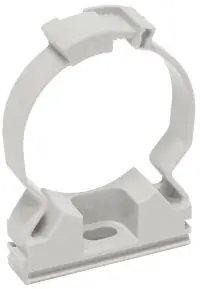 Держатель хомутный для труб CFC32 d32 сер. IEK CTA10MP-CFC32-K41-050