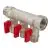 Коллектор с отсекающими кранами 3/4"х3х1/2" VALTEC