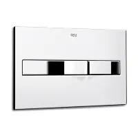 DUPLO IN-WALL Смывная клавиша двойная, PL2 хром