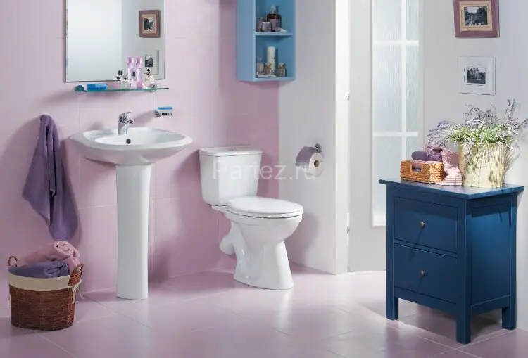 Унитаз-компакт Santek Бриз с бачком и сиденьем (1.WH30.2.138)