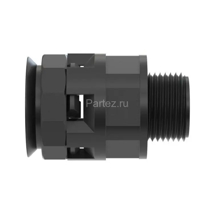 Переходник труба-коробка DN 17мм М20х1.5 полиамид черн. IP66 DKC PAM17M20N