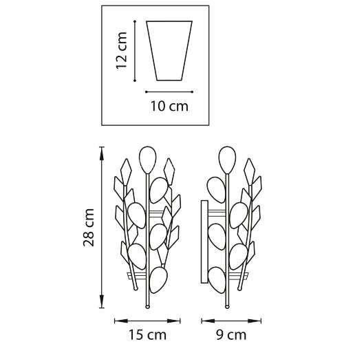 Бра Lightstar 791614