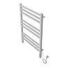 Полотенцесушитель электрический AZARIO ANCONA 500/800 квадрат, 9 секций, диммер справа, белый (AZ718