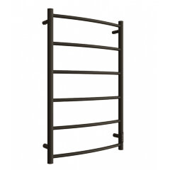 Полотенцесушитель Электрический ДВИН R neo 80/50 К диммер Чёрный матовый (4656759179366)