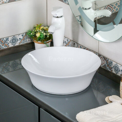 Накладная раковина melana mln-78114