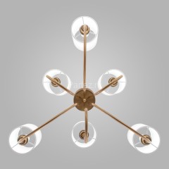 Подвесная люстра Eurosvet 60164/6 латунь