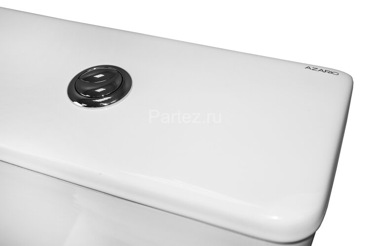 Унитаз-компакт Azario Verde 650х380х790 напольный, безободковый, с быстросъемным сиденьем микролифт 