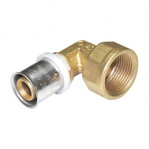 Угол пресс-ВР 20х3/4" VALTEC