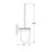 Ёрш для унитаза Grohe Essentials стекло, хром (40374001)