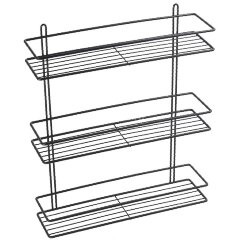 Полка корзина Fixsen трехэтажная, черный (FX-730B-3)