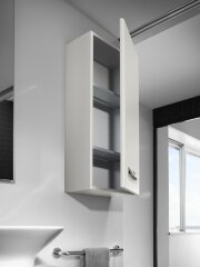 Roca THE GAP Шкафчик левый, белый глянец