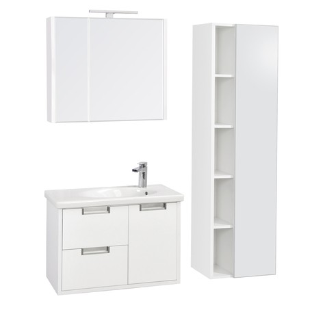 Тумба под раковину Roca Etna 80, 76*37*52 см, белый глянец (7.8573.0.180.6)