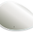 Зеркало AZARIO OMEGA 920*600 c подсветкой и диммером, бесконтактный сенсор (LED-00002556)