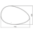 Зеркало AZARIO OMEGA 920*600 c подсветкой и диммером, бесконтактный сенсор (LED-00002556)