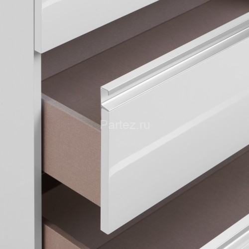 Модуль для раковины Roca THE GAP 600 мм, 2 ящика, белый глянец