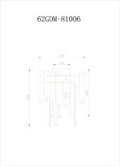 Бра Garda Decor 62GDM-81006