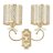 Бра Arte Milano 309787/2W Wh/Gd