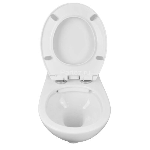 Сет LORANTO Инсталляция + Подвесной безободковый унитаз Fredo с сиденьем микролифт (4501+CS-WH8005)