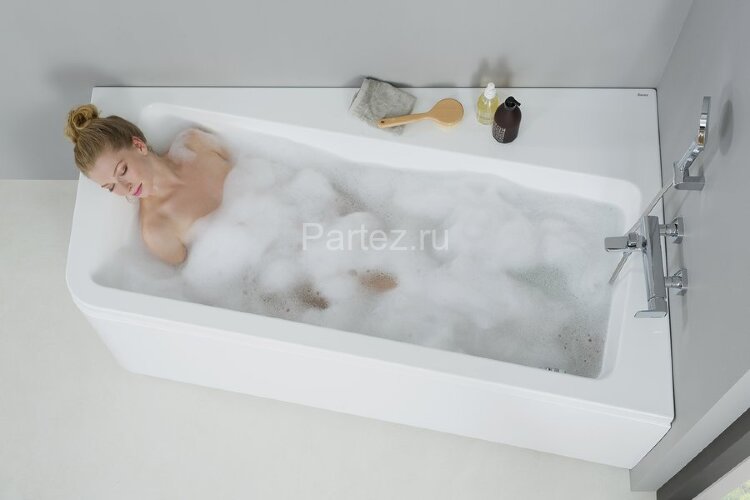 Ванна акриловая Ravak 10° 170х100 P белая