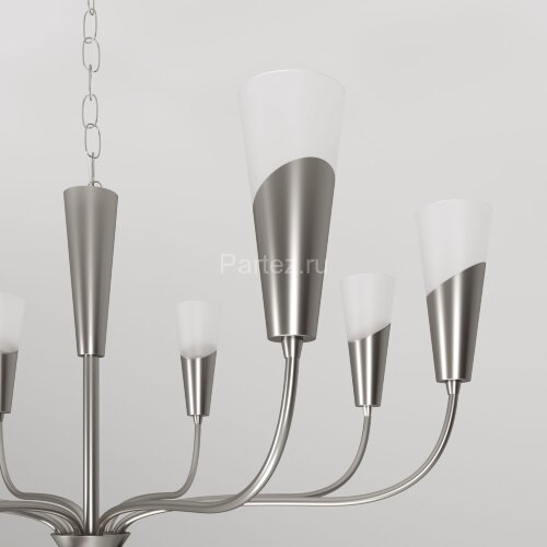 Подвесная люстра Eurosvet 60167/8 никель