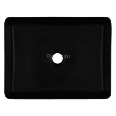 Раковина-чаша Azario 470х360х110 накладная, прямоугольная, черный матовый (AZ-2178-S-MB)