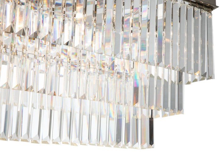 Подвесная люстра iLamp 6119-800 NICKEL