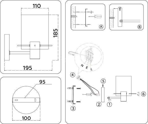 Бра Ambrella LH57045