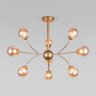 Потолочная люстра Eurosvet 30179 матовое золото