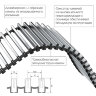 Конвектор внутрипольный Royal Thermo ATRIUM-110/400/2800-DG-U-NA