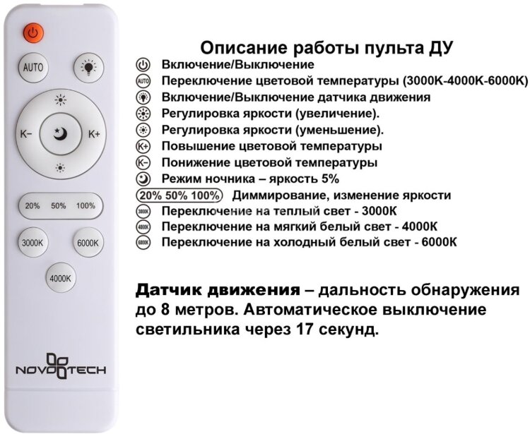 Настенно-потолочный светильник Novotech 359213
