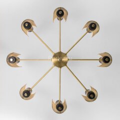 Потолочная люстра Eurosvet 70139/8 латунь
