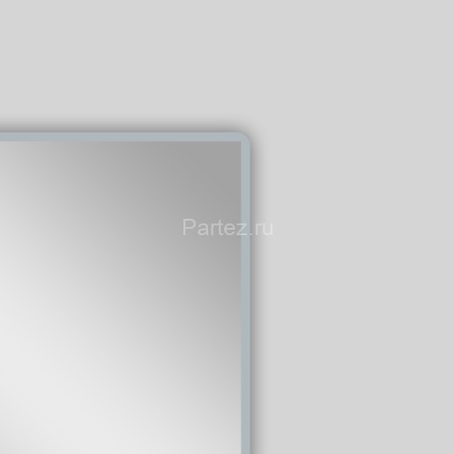 Зеркало AZARIO Lucia 800х680 с подсветкой, сенсорный выключатель с функцией диммера (AZ-Z-061-1CS)