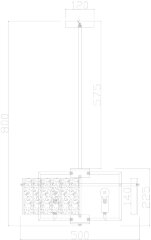 Потолочная люстра Freya FR5166PL-06BS