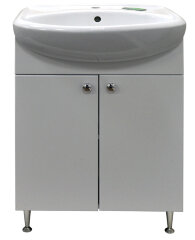 Комплект тумба Моника New 55 напольная 550х830х300 с раковиной Арго 55 (CS00076239)