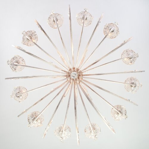 Подвесная люстра Eurosvet 3305/12 белый с золотом