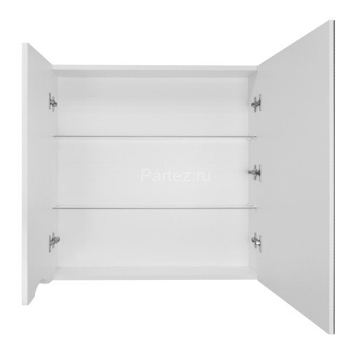 Зеркало-шкаф Loranto Santorini 70 700х140х700 левый, белый (CS00086969)