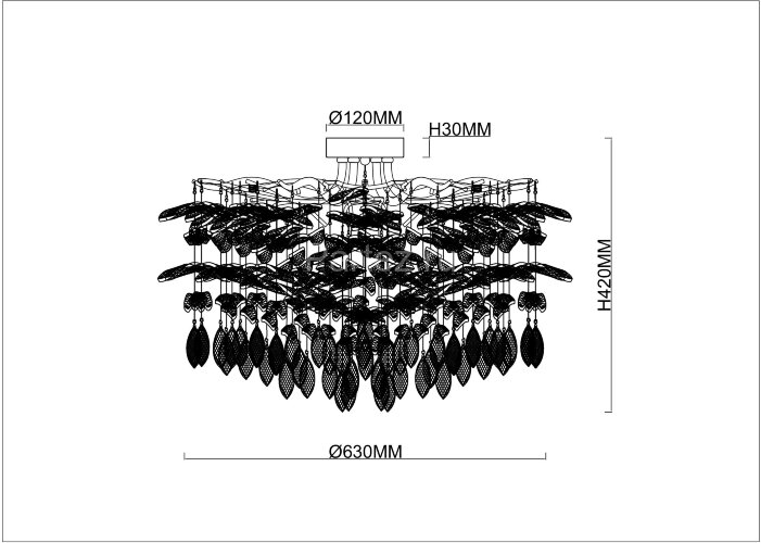 Потолочная люстра Stilfort 2180/05/06C