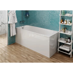 Ванна акриловая VAGNERPLAST KASANDRA прямоугольная, 150х70 см, белая (VPBA157KAS2X-04)